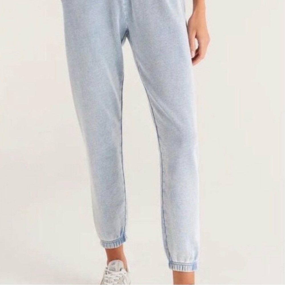 Z Supply Medium denim look jogger sweatpants